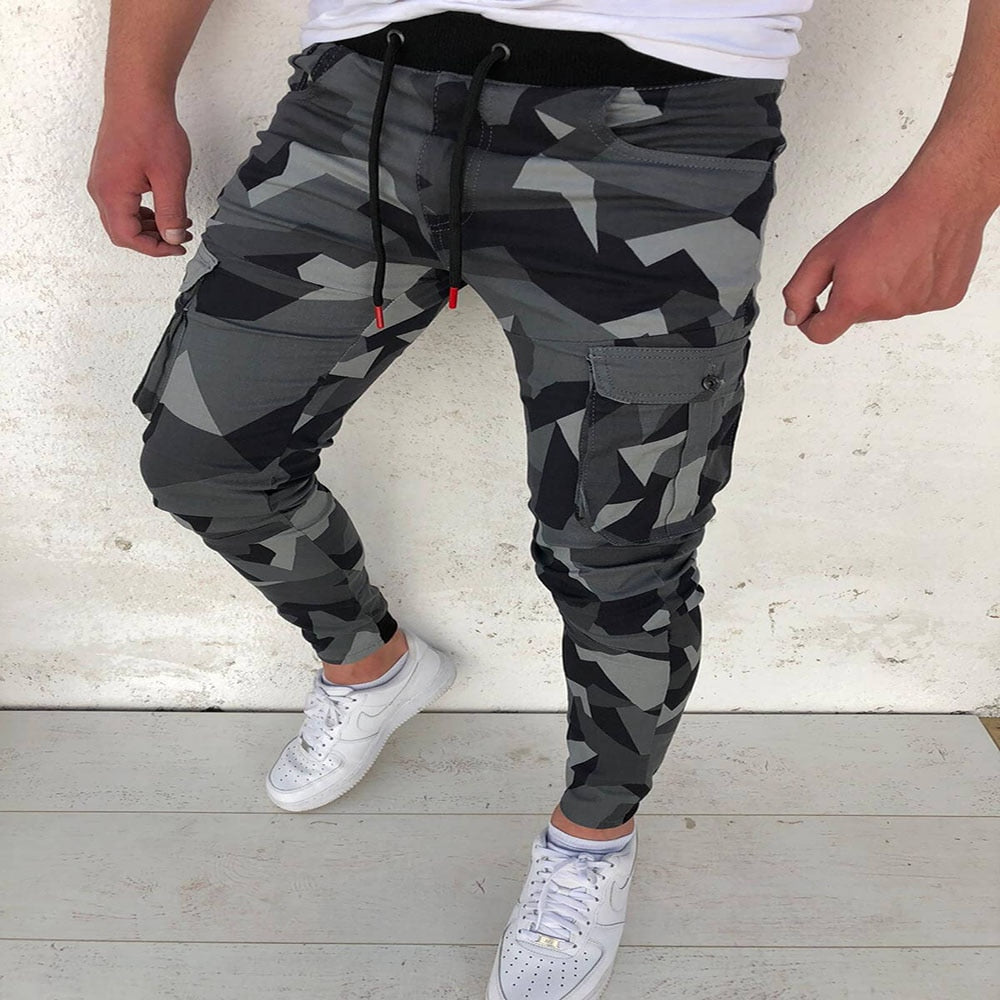 Camo Fashion Streetwear Joggers