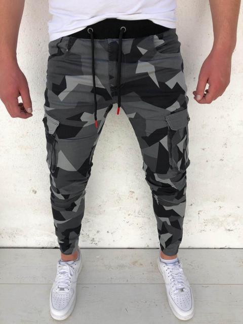 Camo Fashion Streetwear Joggers
