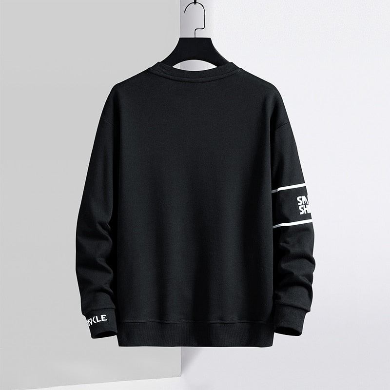 Men Streetwear Letter Printed Sweatshirts + Pants Tracksuit