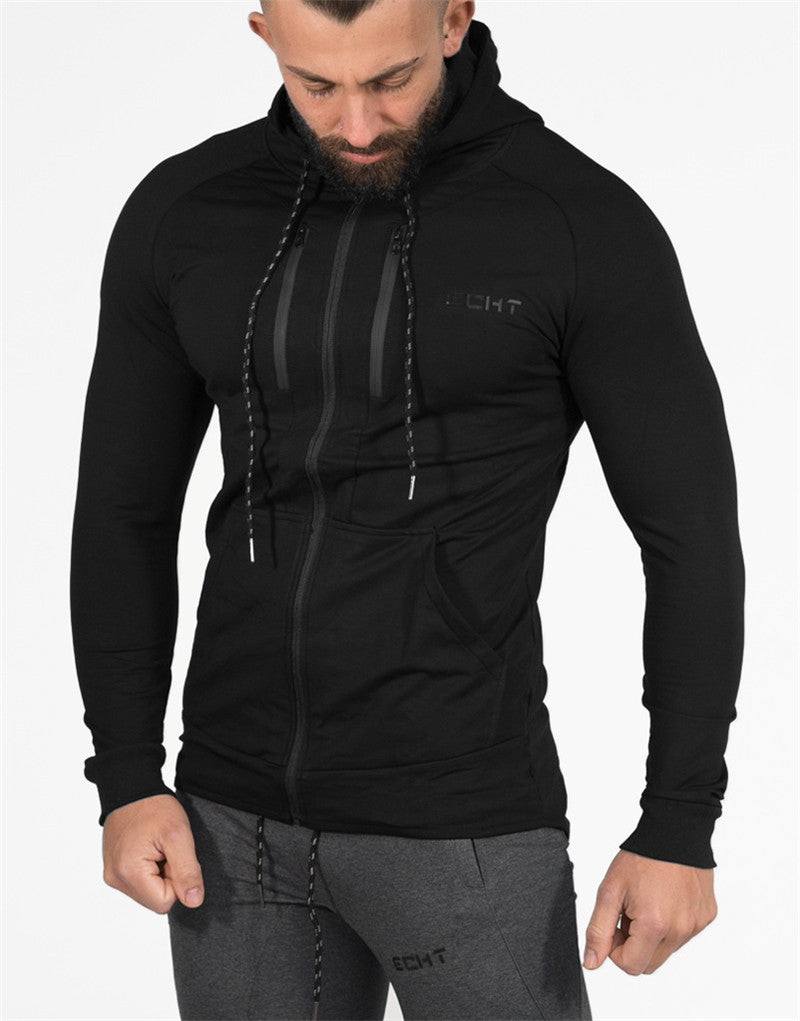 Men Hoodies Gym Sport Hoodie Sweatshirt