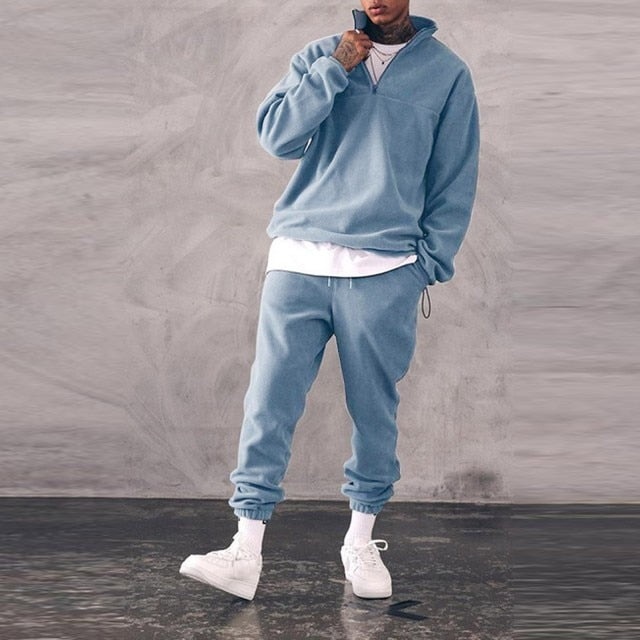 Men's Warm Jogger Tracksuit