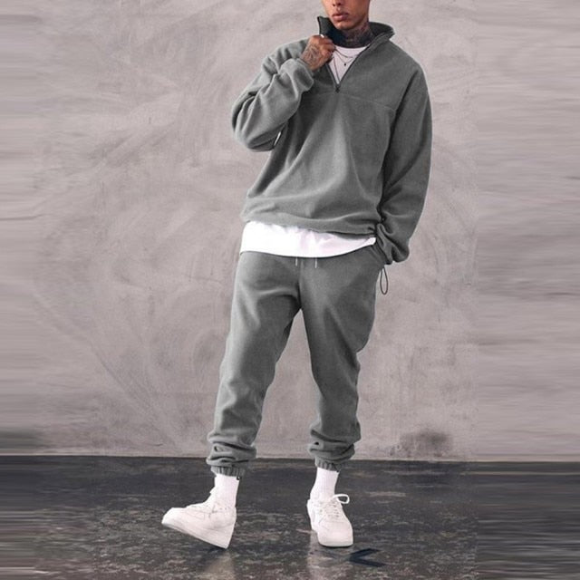 Men's Warm Jogger Tracksuit