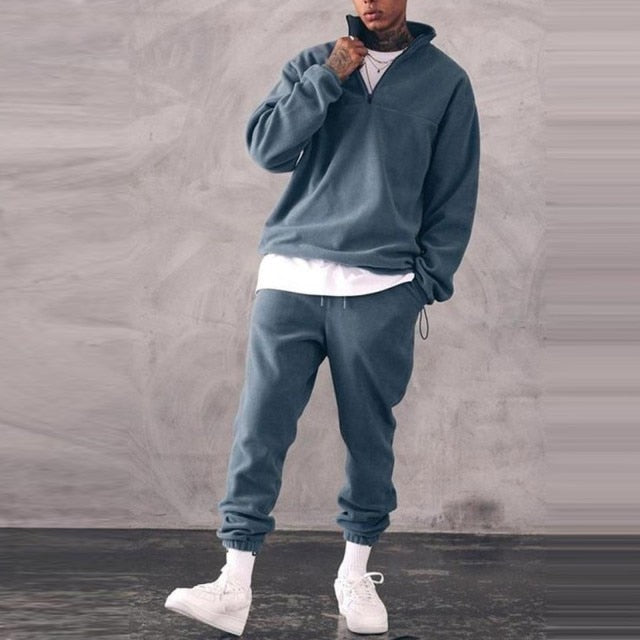 Men's Warm Jogger Tracksuit
