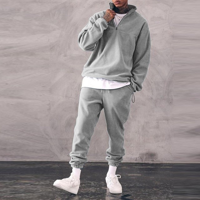 Men's Warm Jogger Tracksuit