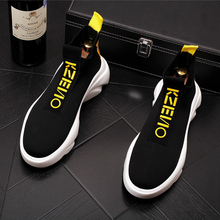 Men Ankle Wool Knitted Sock Sneakers