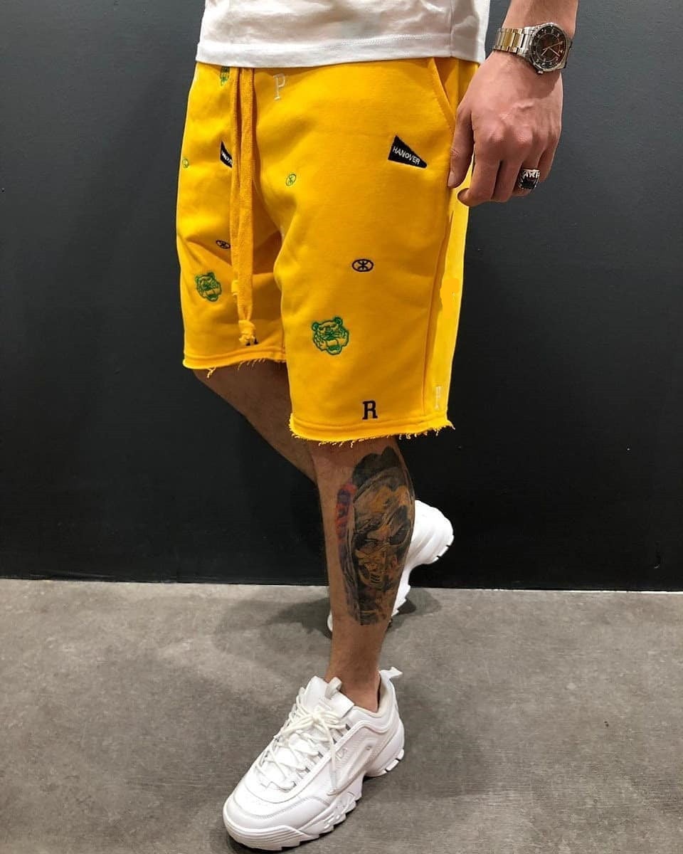 Embroidered Sport Pants