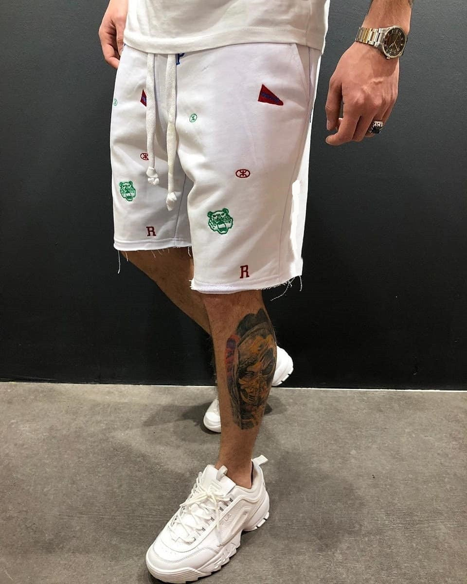 Embroidered Sport Pants