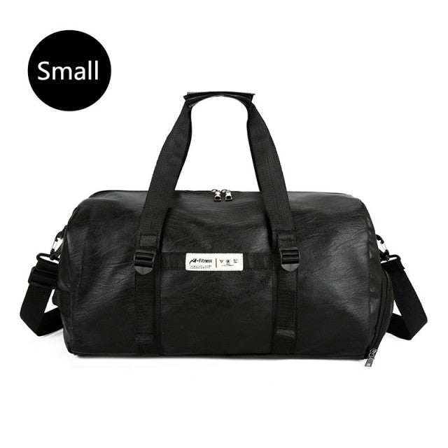 Leather Waterproof Large Sport Handbag