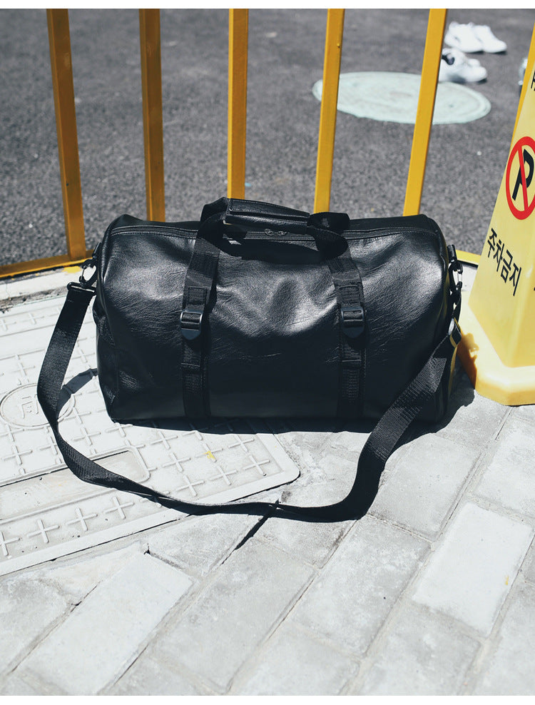 Leather Waterproof Large Sport Handbag