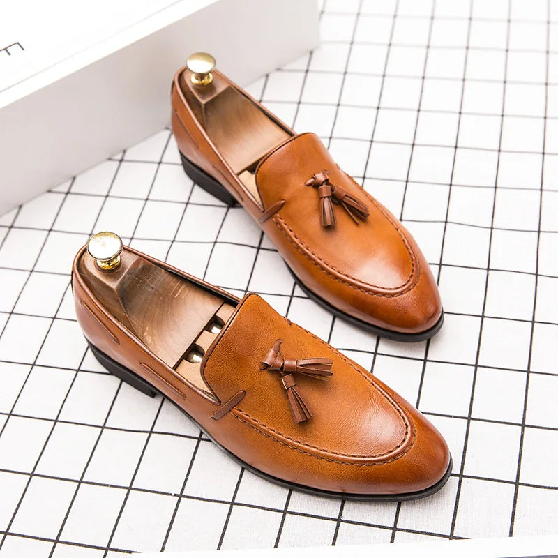 Classic Italian Formal Loafers