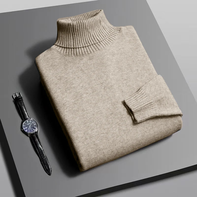 FC Knitted Turtleneck Sweater