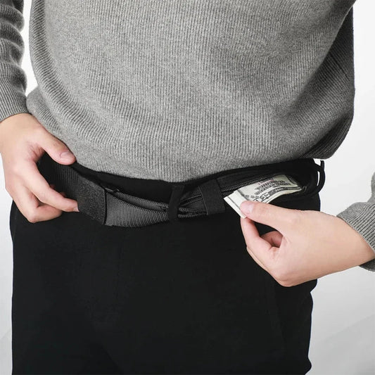Secret Pocket Tactical Belt