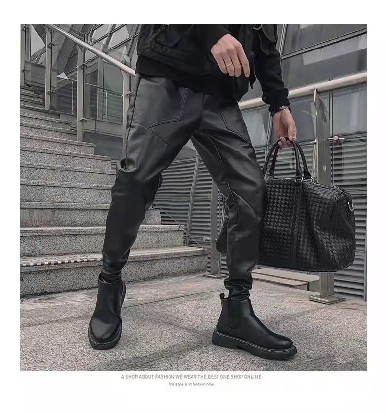 Stylish Leather Pants