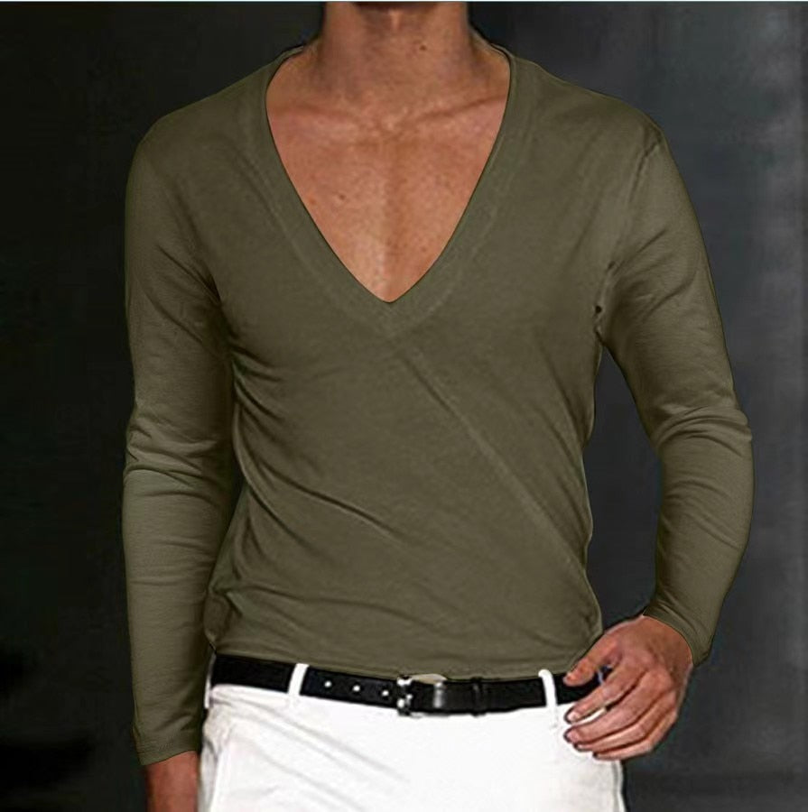 Casual V-neck Sweater