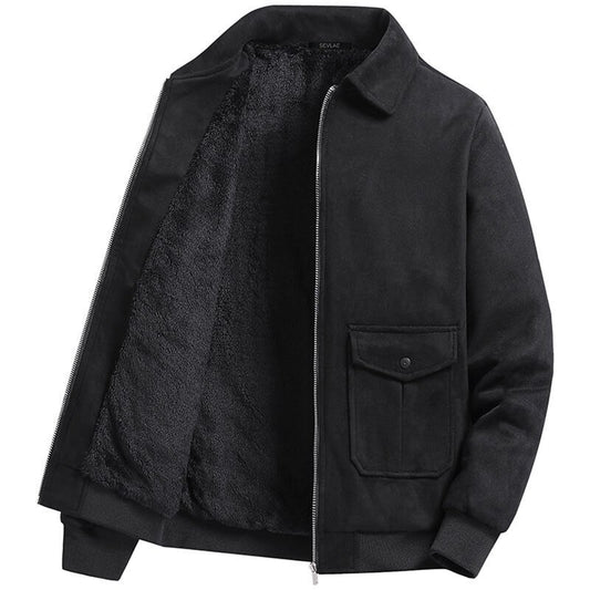 Korean Fashion Suede  Jacket