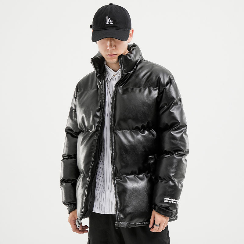 Solid Parkas Oversized Windproof Jackets
