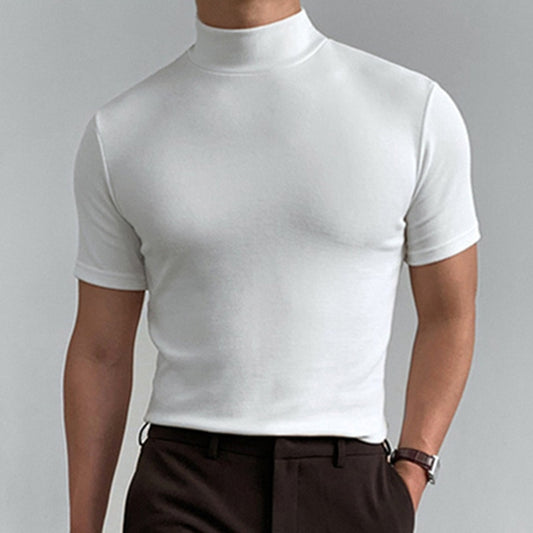 Casual Streetwear High-neck Shirt