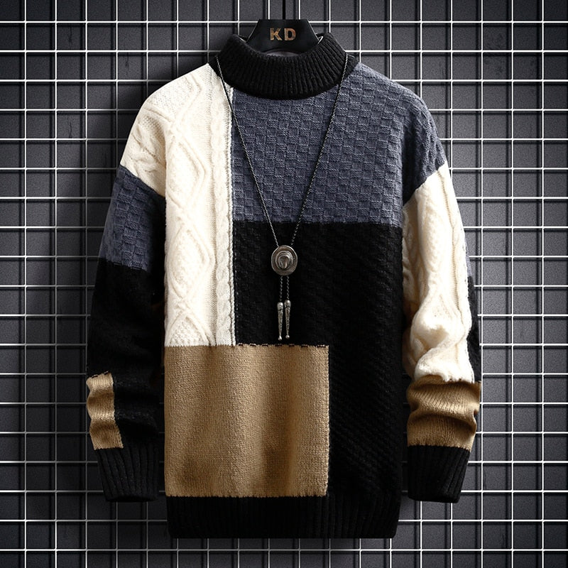 FC Thickened Knitted Sweater