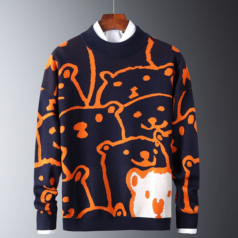 Bear Pattern Sweaters
