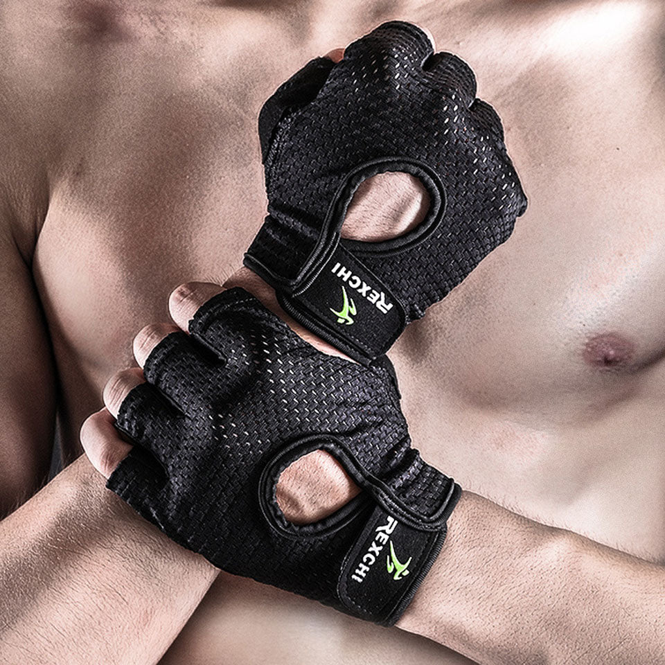 Power Weight Lifting Half Finger Hand Protector