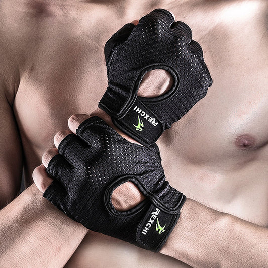 Power Weight Lifting Half Finger Hand Protector