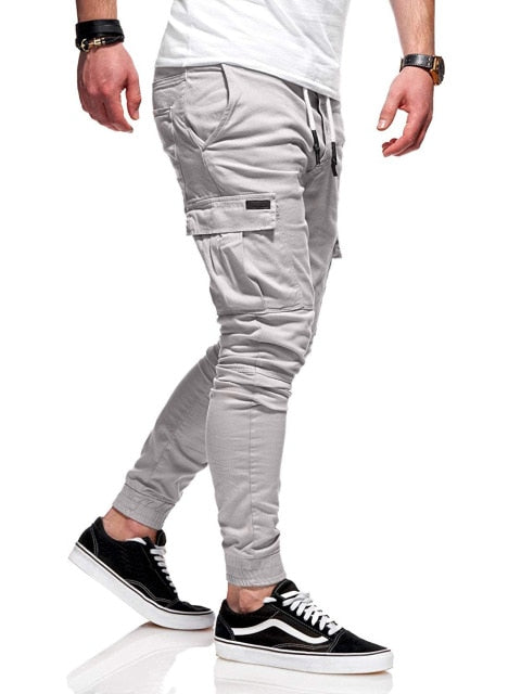 Casual Jogger Multi-pockets Sweatpants