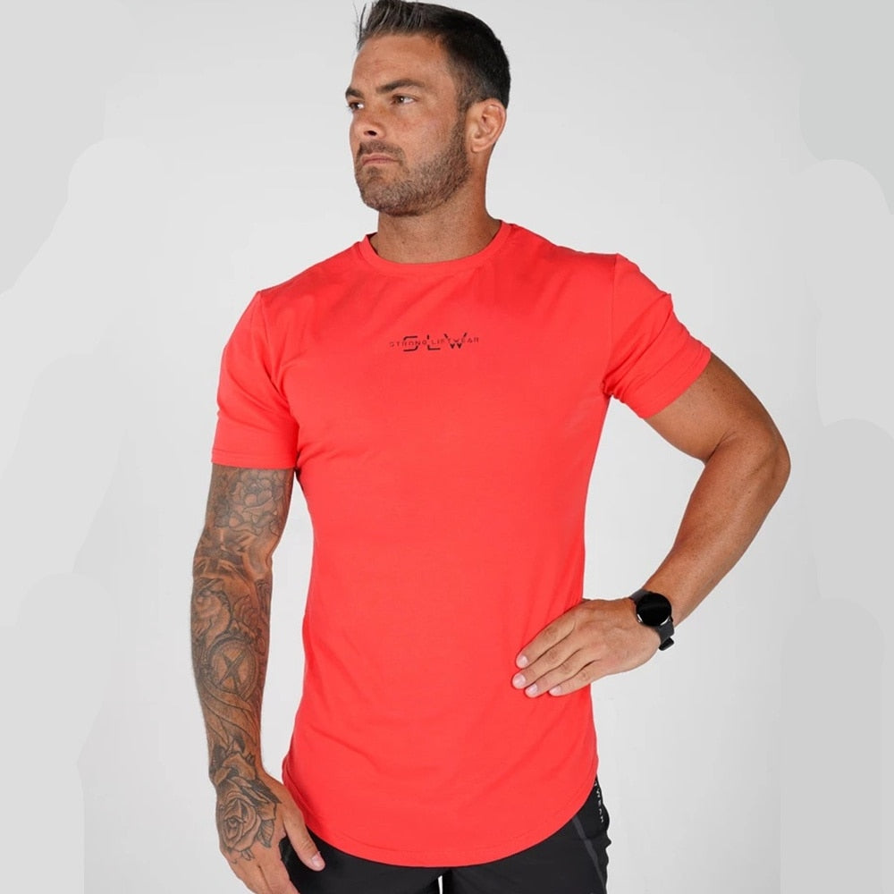 Black Casual Workout T-shirt