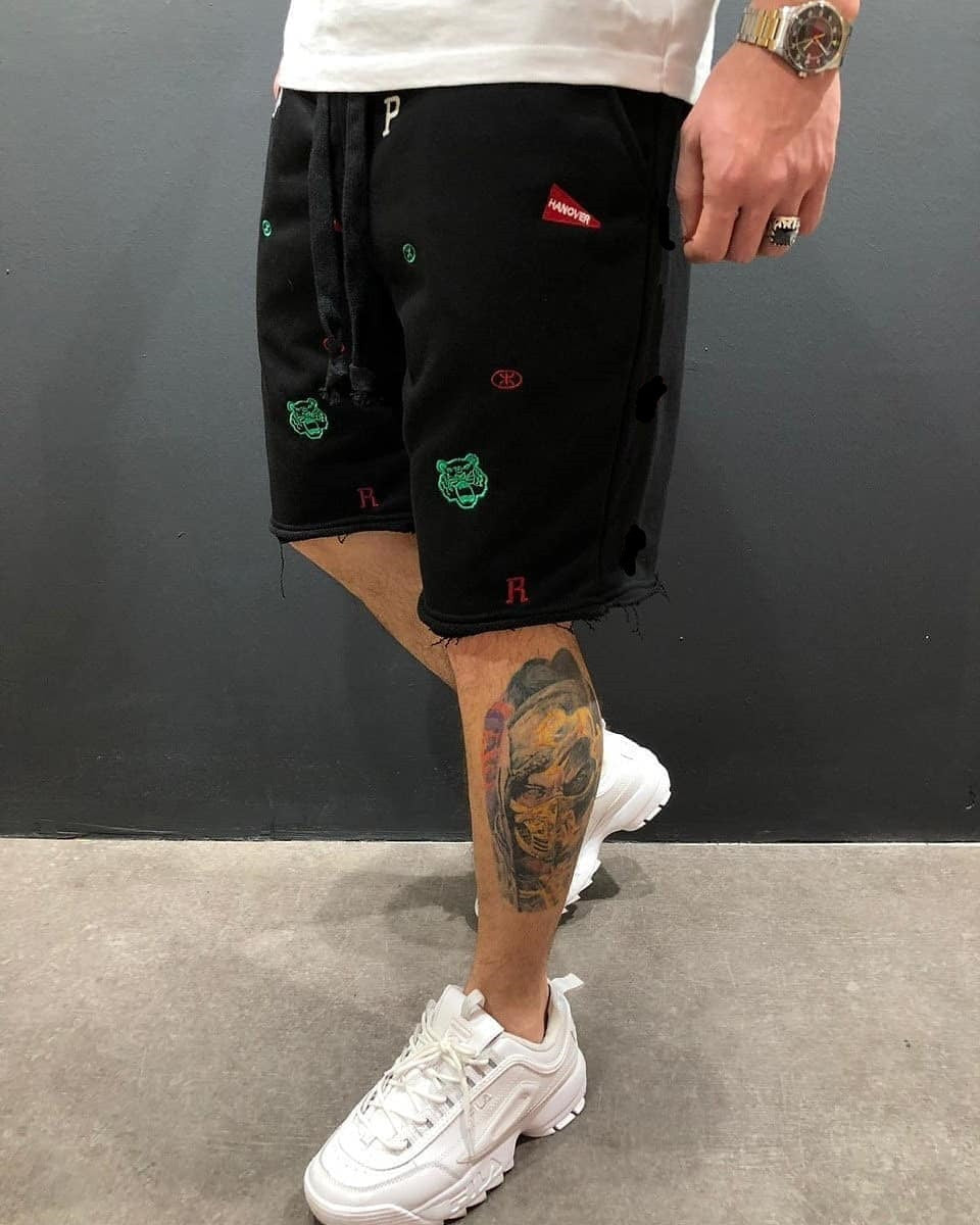 Embroidered Sport Pants
